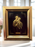 24k Pure Gold  Mother Mary Infront Jesus image 0
