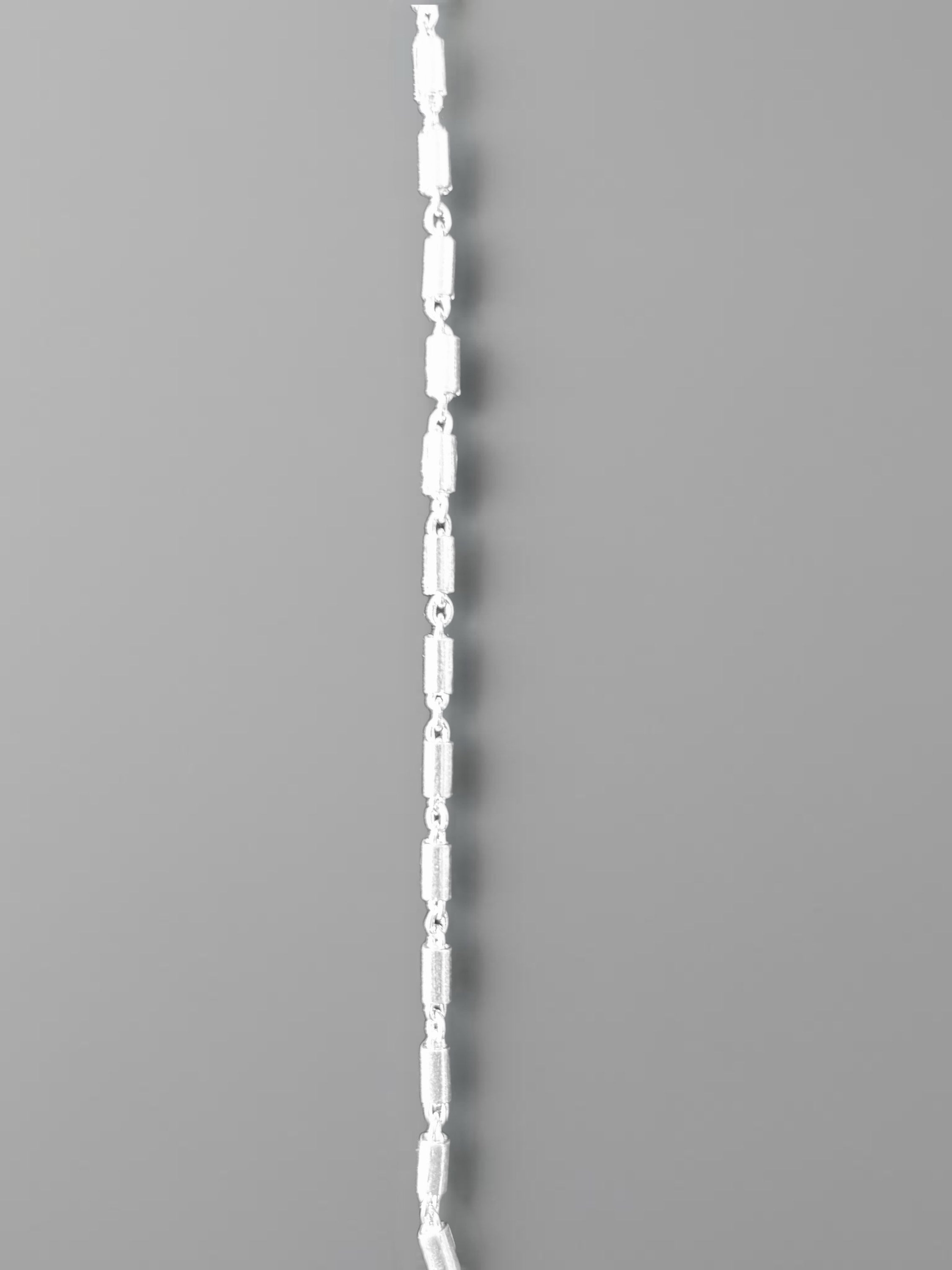 Designer link chain 925 silver 18 Grams image 1