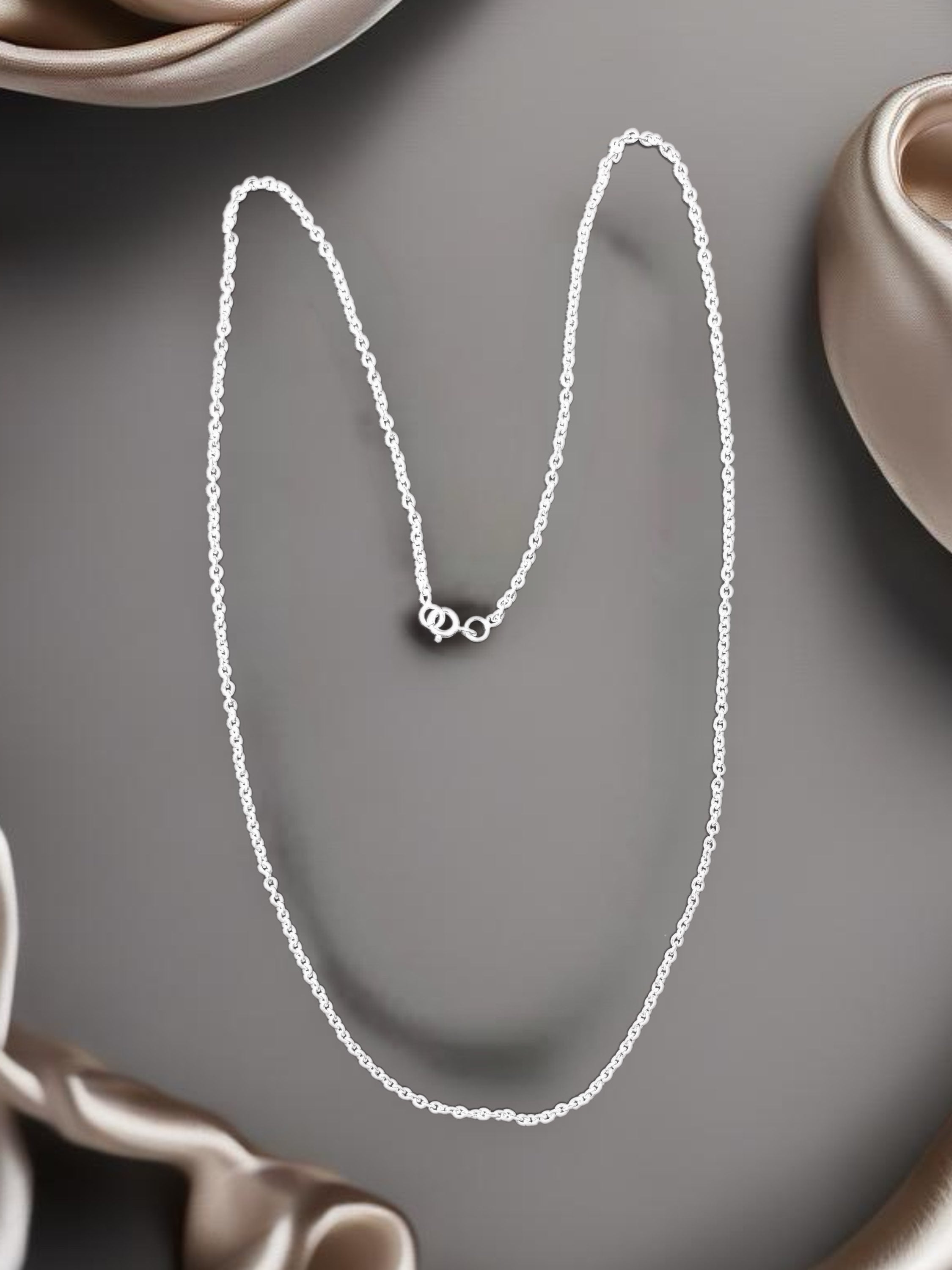 Fine link chain silver 925 7 Grams image 0