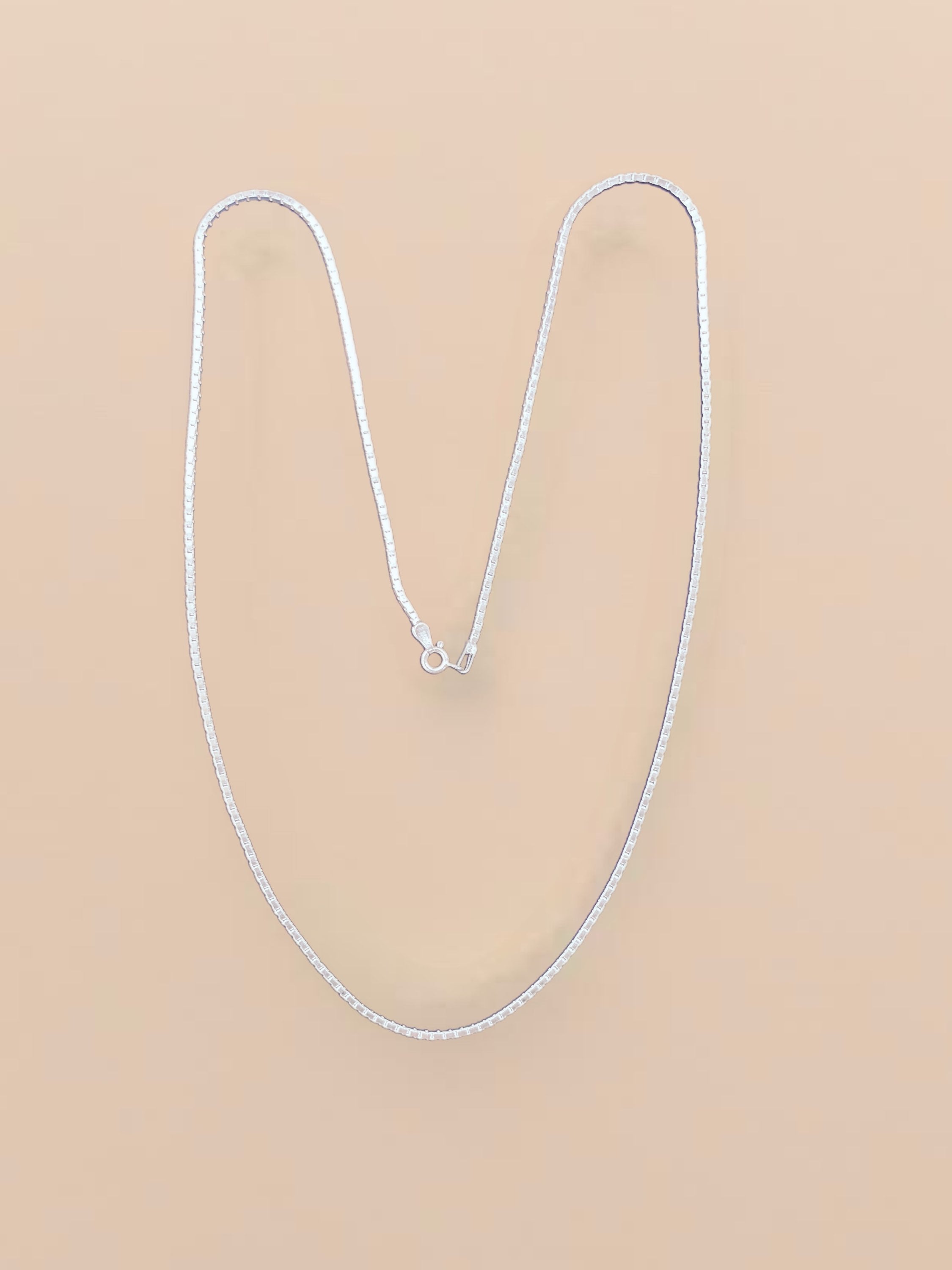 Box chain silver 925 12 grams image 0