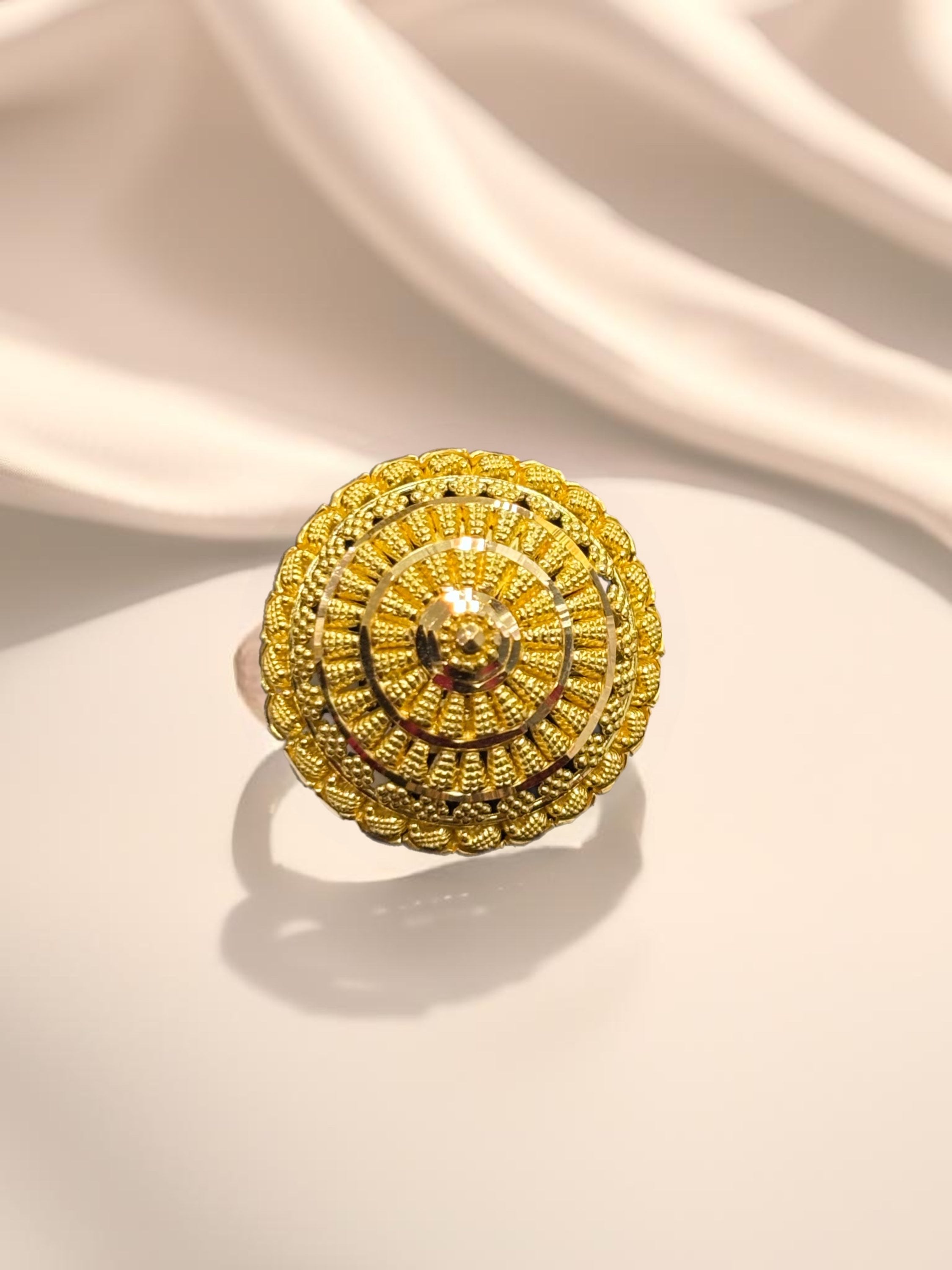 Jodha Ring high polish, 22K916, 5.94 Grams image 0