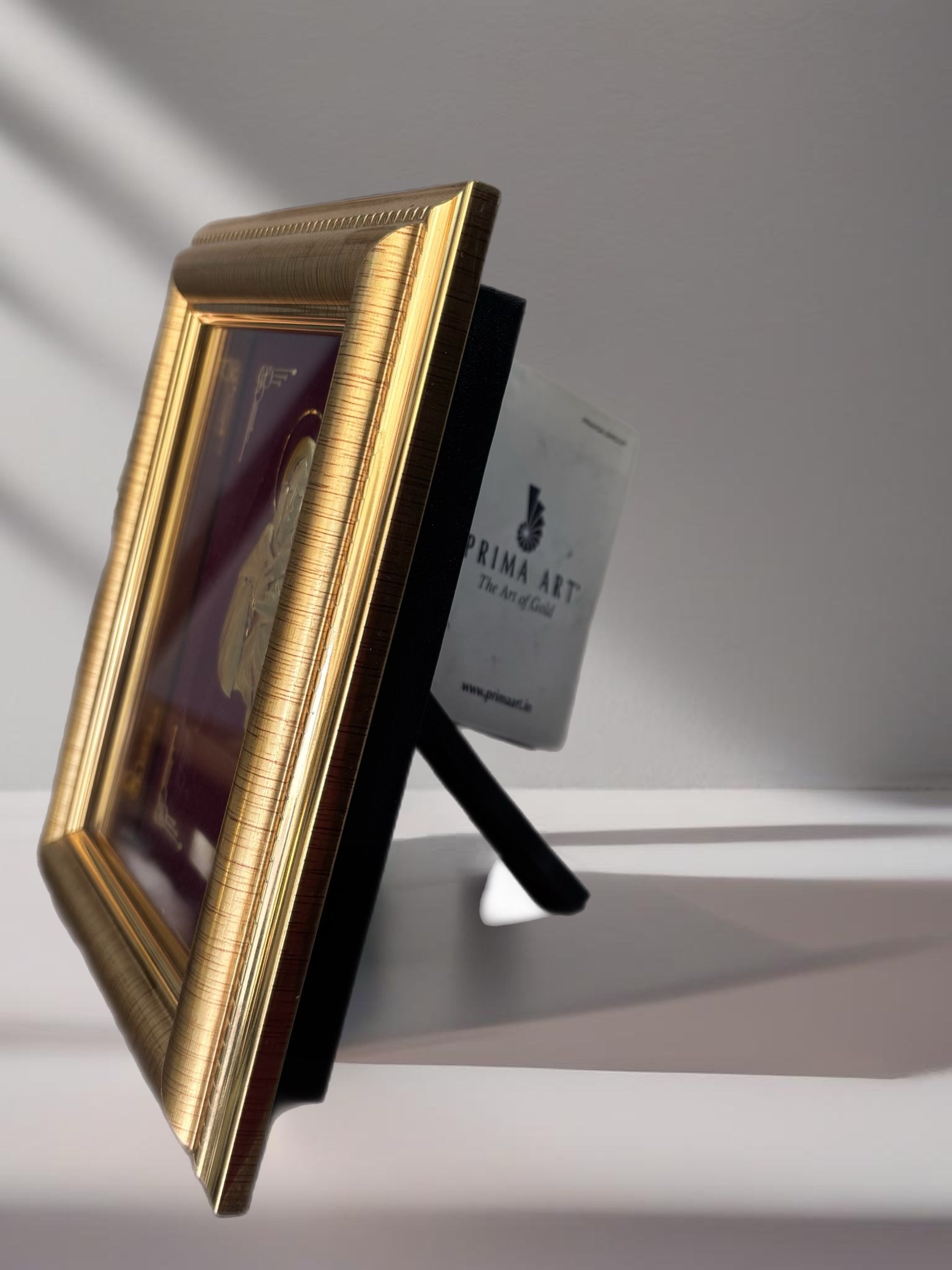 24k Pure Gold  Mother Mary Infront Jesus image 1